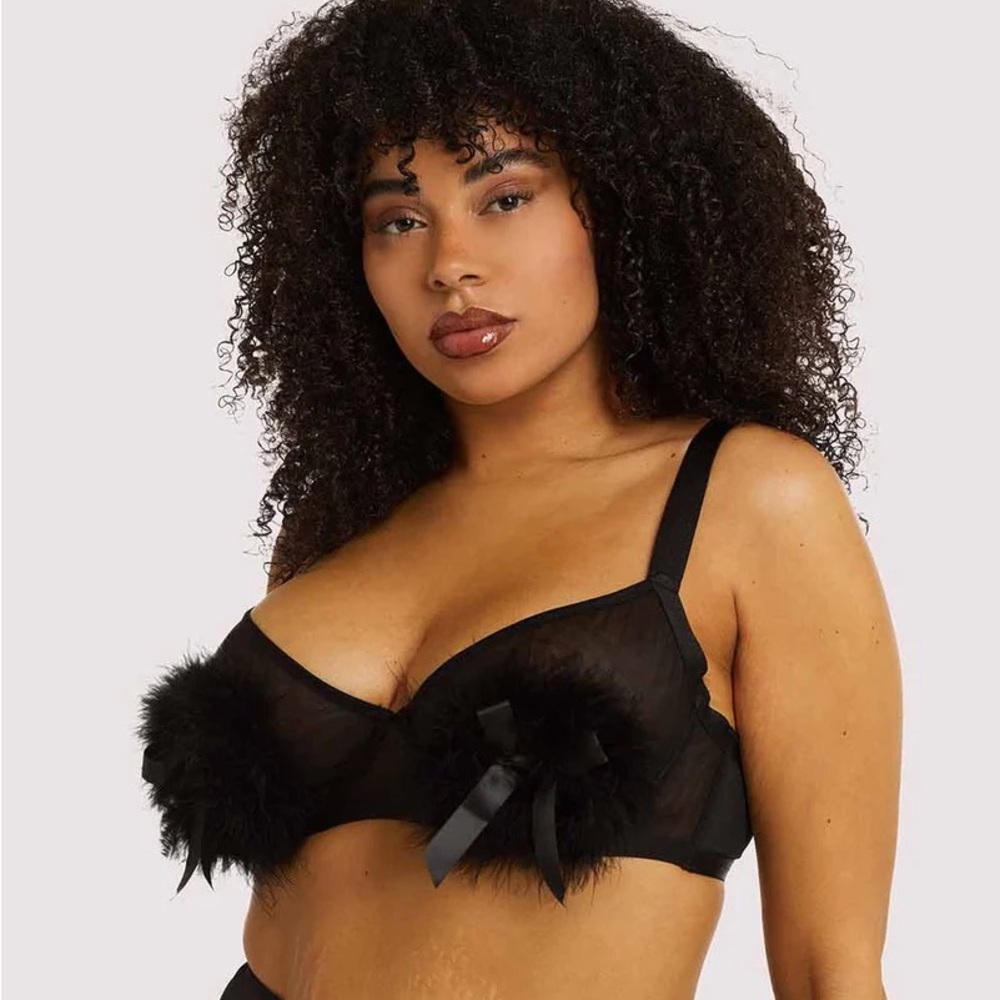 Playful Promises x Gabifresh Marina Feather Bra